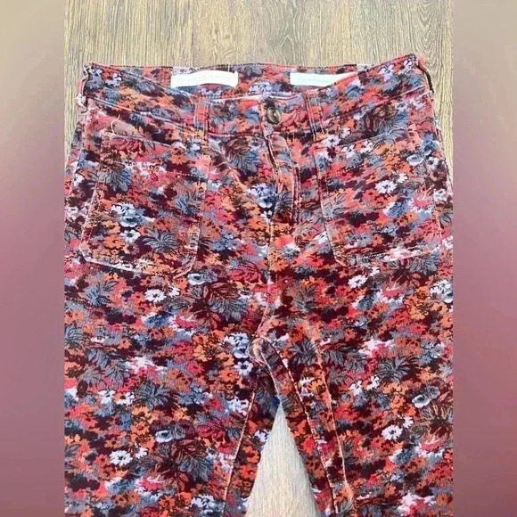 Pilcro and the Letterpress Anthropologie High Rise
Skinny Floral Pants Sz 28 - Picture 3 of 15